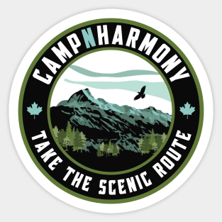 CampNHarmony Badge Sticker